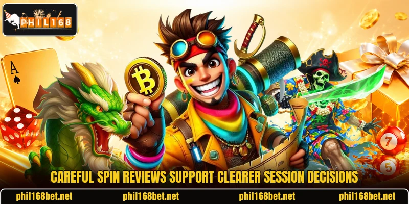 Careful spin reviews support clearer session decisions Careful spin reviews support clearer session decisions
