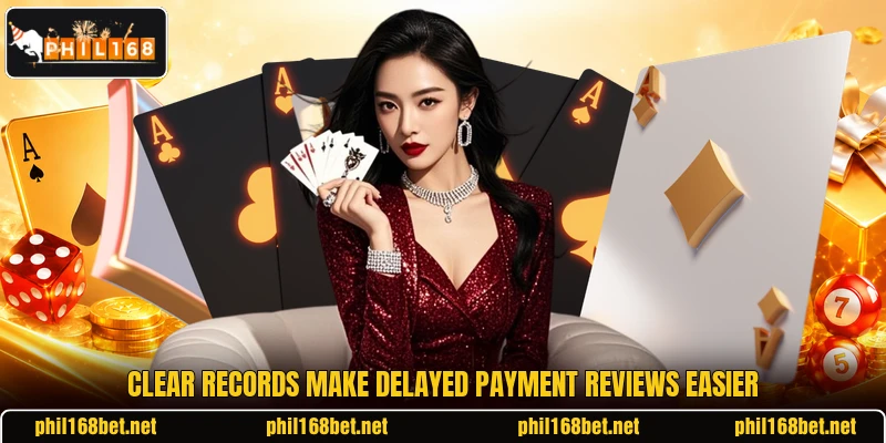 Clear records make delayed payment reviews easier