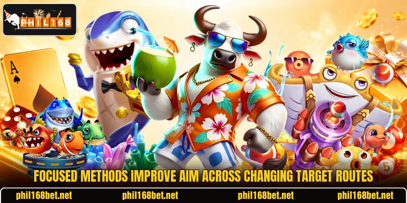 Focused methods improve aim across changing target routes Focused methods improve aim across changing target routes