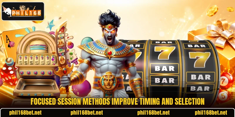 Focused session methods improve timing and selection