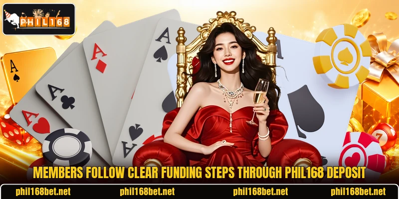 Members follow clear funding steps through Phil168 deposit Members follow clear funding steps through Phil168 deposit