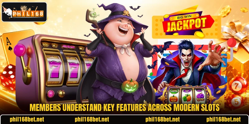 Members understand key features across modern slots