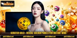 Scratch Gold - Reveal Golden Panels For Instant Wins