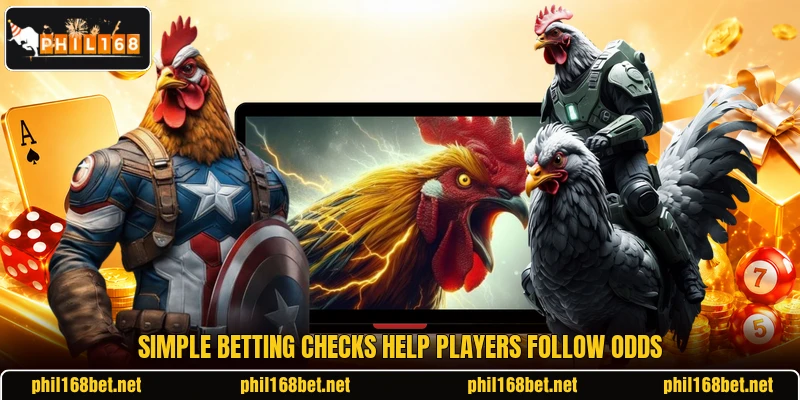 Simple betting checks help players follow odds