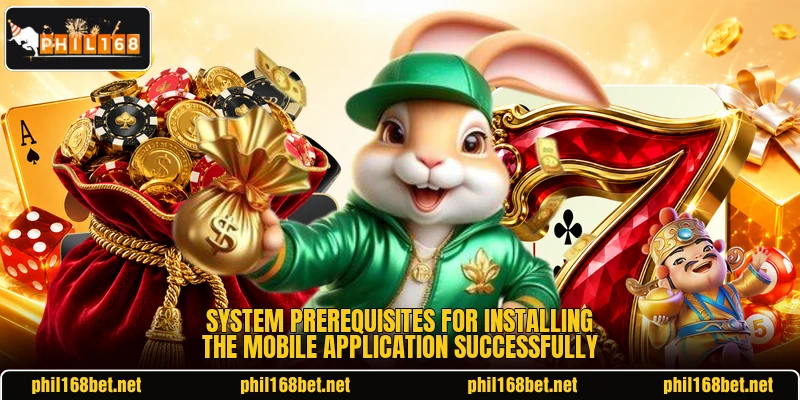 System prerequisites for installing the mobile application successfully System prerequisites for installing the mobile application successfully