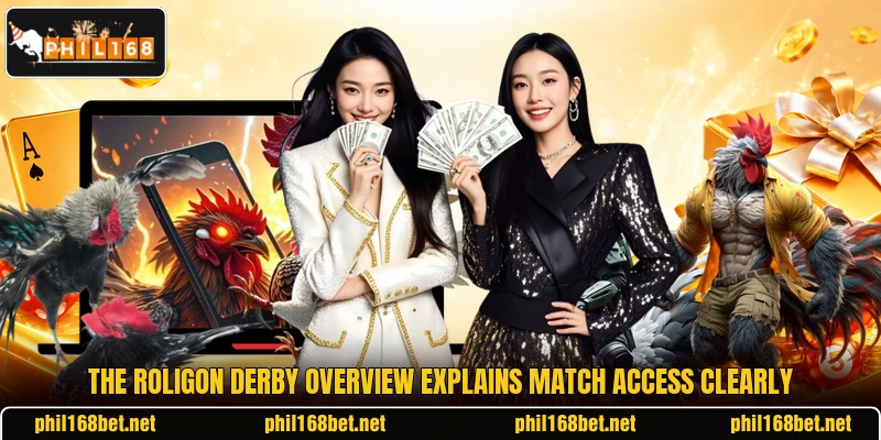 The Roligon Derby overview explains match access clearly The Roligon Derby overview explains match access clearly